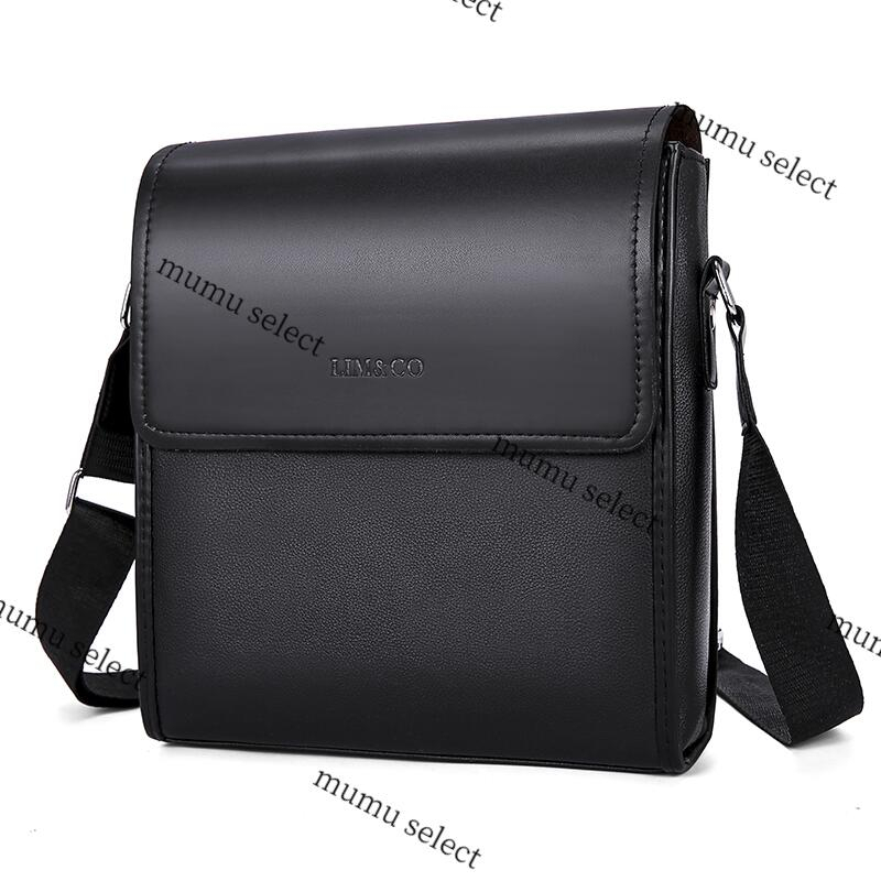 【High-End Mumu】 M206 Men's Quality Leather Business Sling Bag Classic ...