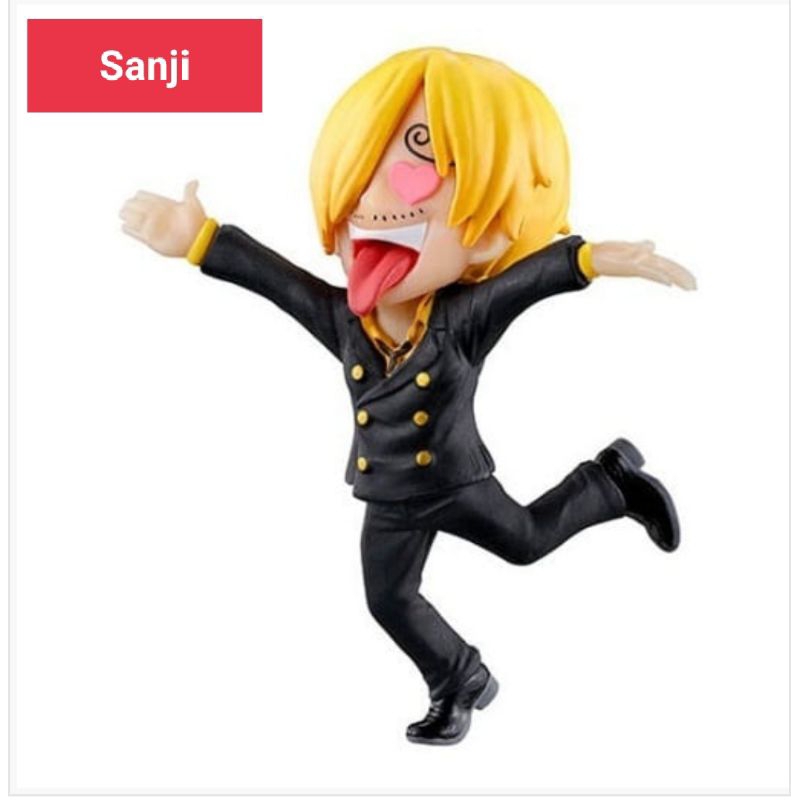 Bandai One Piece: The Fifth Naval Battle of One Piece Sanji Mini Figure ...