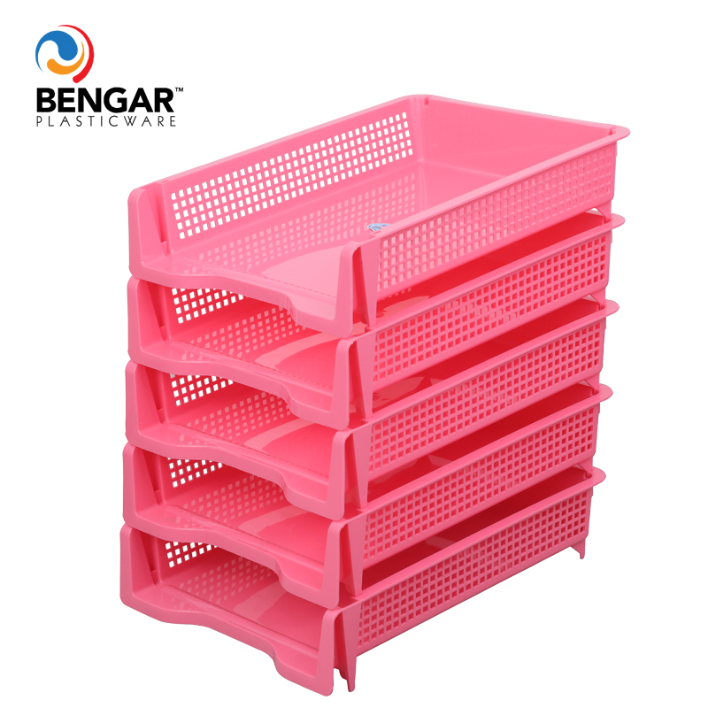 File Rack plastic office supply paper organizer file organizer storage ...