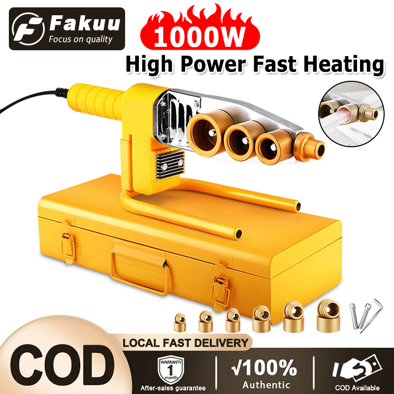 1000W PPR Heater / Fusion Machine With Mould Size 20, 25, 32,40,50