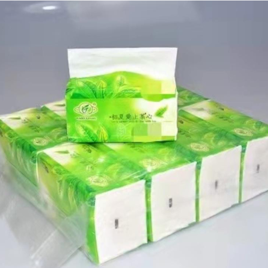 MICA green tea Facial Tissue Paper towel Car tissue bathroom tissue 3