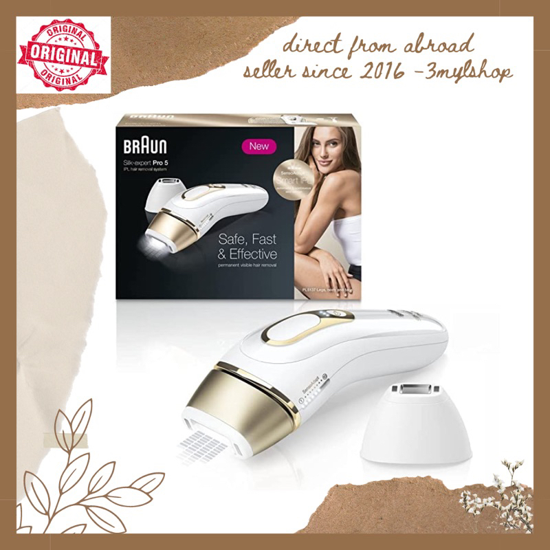 Braun Silk Expert Pro 5 IPL, PL5137 - Women's Hair Removal