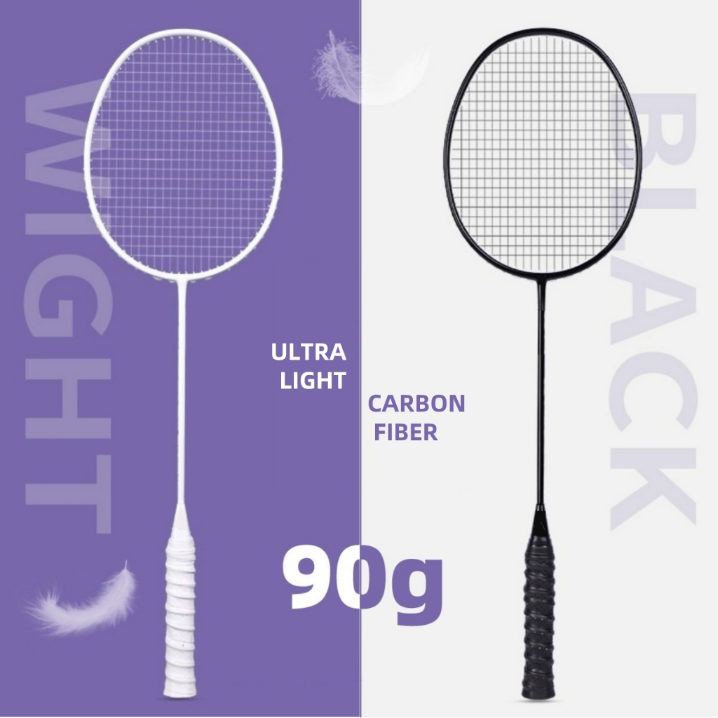 4U G5 24lbs Badminton Racket Original Carbon Full Fiber Professional