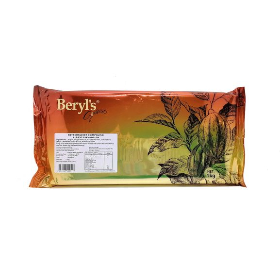Beryl's Bittersweet Chocolate Compound 1Kg Shopee Philippines