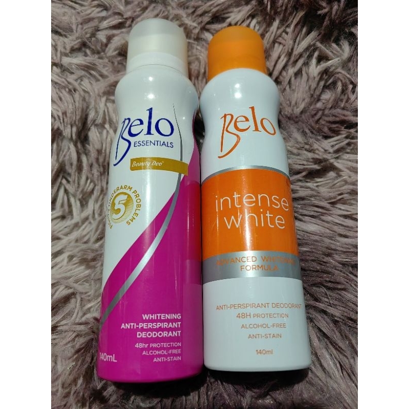 Belo Intense White / Belo Essential Whitening Deodorant 140ml Shopee Philippines