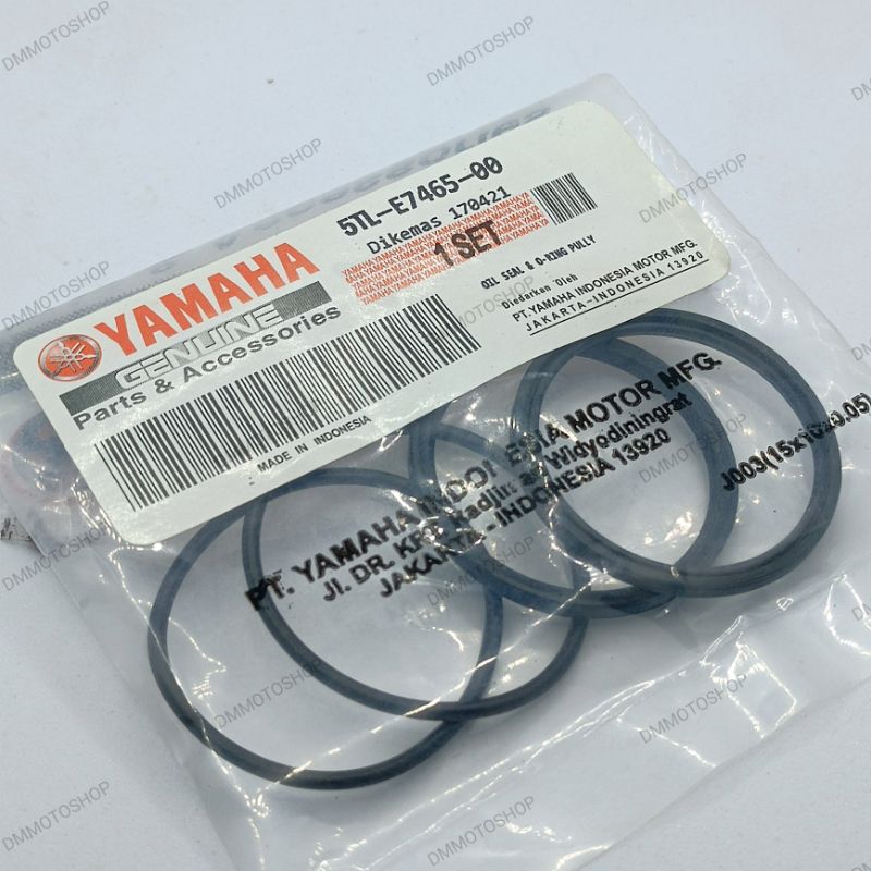 5TL ORING & OIL SEAL TORQUE DRIVE 4pcs MIO SPORTY/SOULTY/AMORE/NOUVO