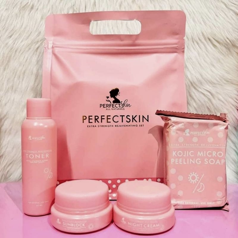 PERFECT SKIN Extra Strength Rejuvenating Set ( New Packaging) | Shopee ...