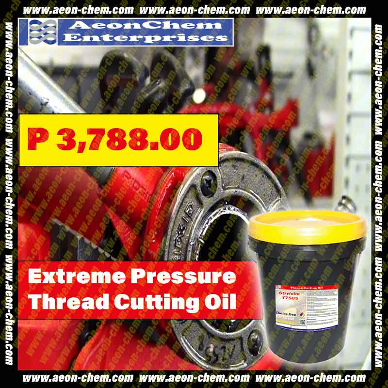Thread Cutting Oil Extreme Pressure (E.P.) - STRYLUBE T7505 - Pail ...