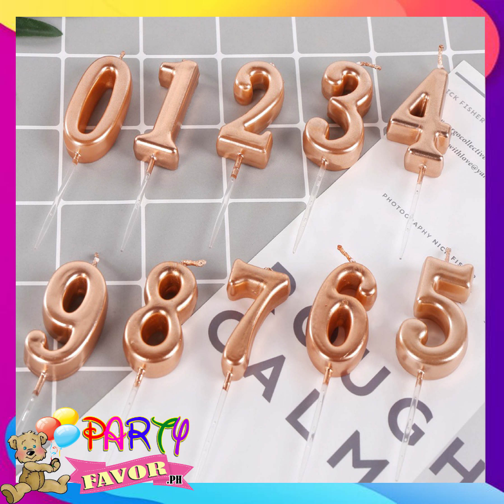 AOOLADA 19th Birthday Candles, Gold 3D Number 19 Happy Birthday Candle, Cake Topper Decorations For Teenagers Boys Girls In