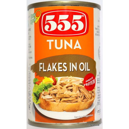 555 Tuna Flakes in Oil 155g | Shopee Philippines