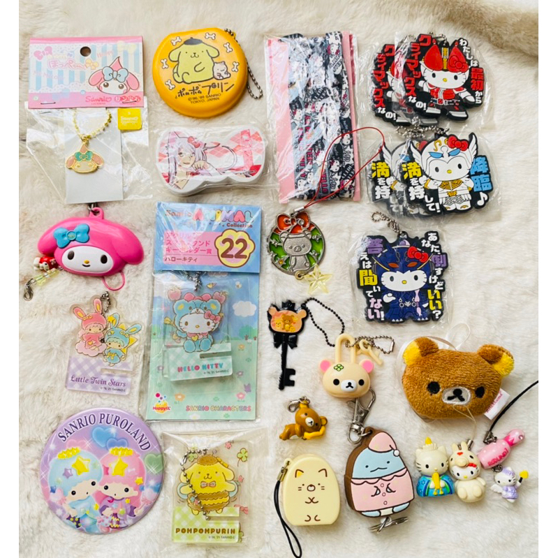 2024 Assorted Sanrio Merch Hello Kitty Pompompurin My Melody Sumikko ...