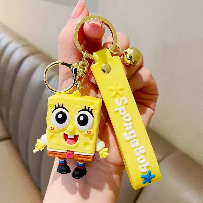 Spongebob Squarepants Character Keychain Mr. Krabs Gary Patrick ...