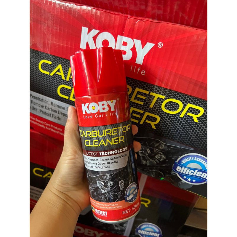 Carburetor cleaner koby 450ml latest technology | Shopee Philippines