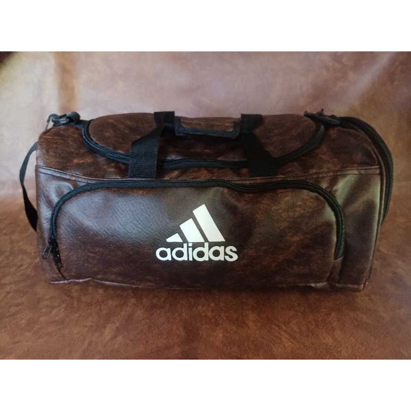 Adidas gym bag brown online