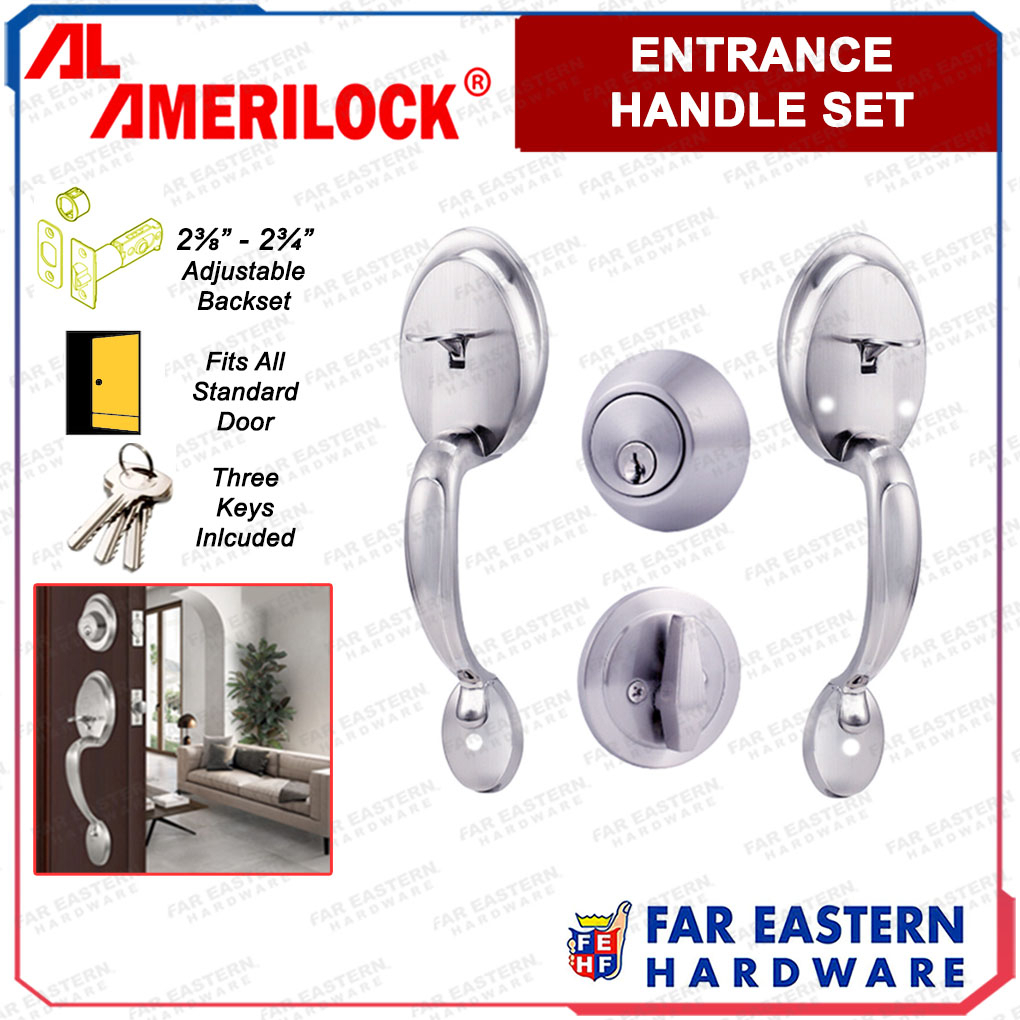 AMERILOCK Entrance Handle Set Doorknob for Main Door Dead Bolt Door Lock Knob Shopee Philippines