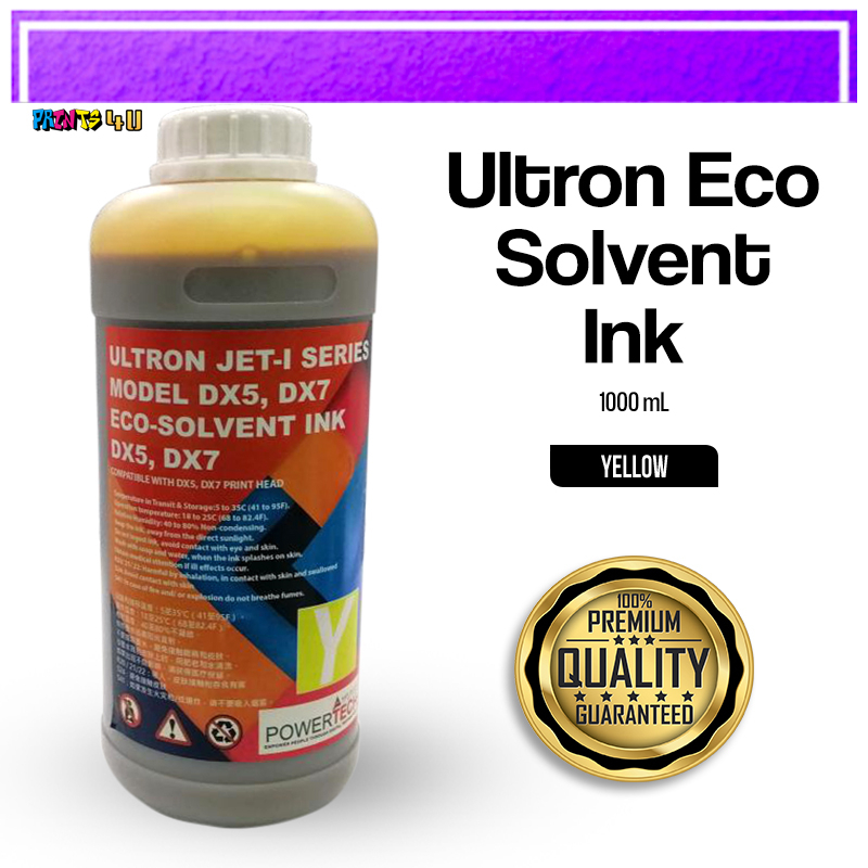 1 Liter Ultron Eco-Solvent Ink For Large Format Printer/Tarpaulin Eco ...