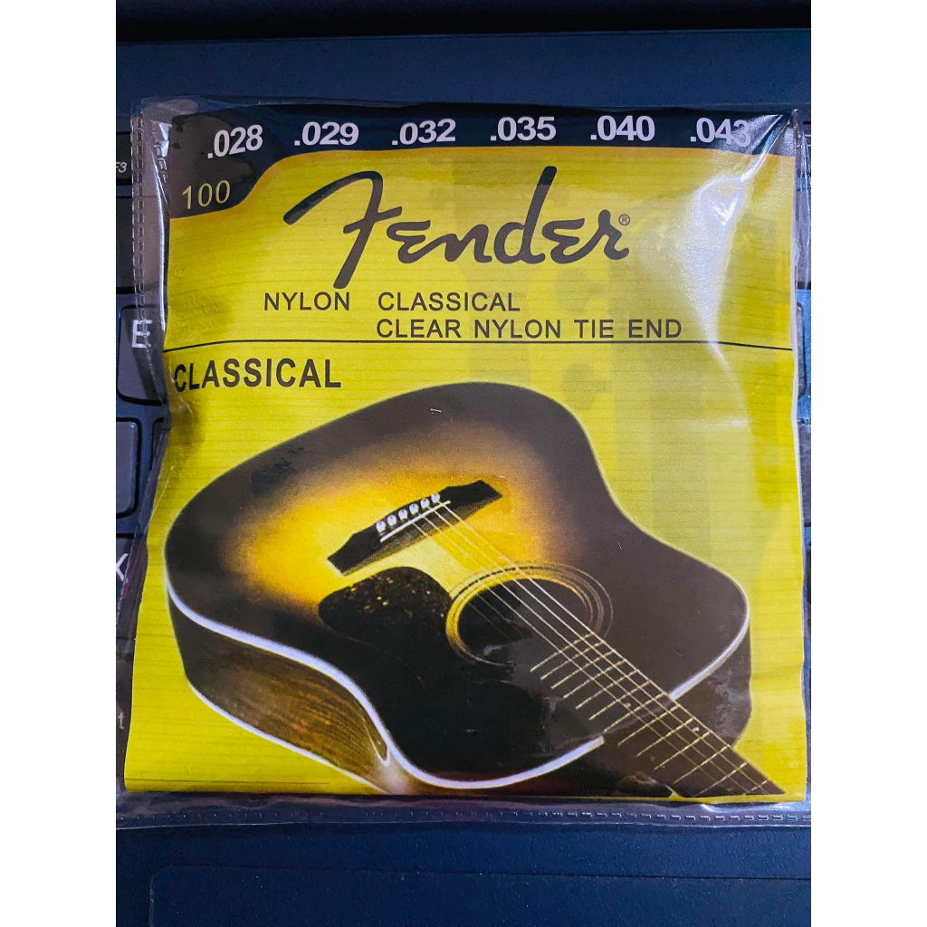 Fender Classical nylon Guitar String tie end Set 028 029 023 035