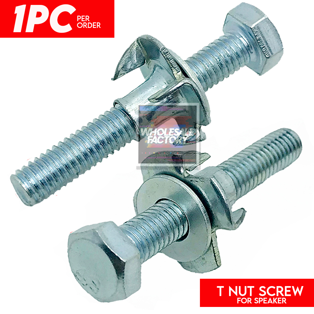 T NUT FOR SPEAKER BOX BAFFLE BOX TOURCASE FLIGHT CASE SOUND SYSTEM T
