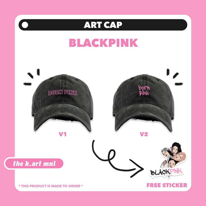 blackpink verdy DAD HAT - 帽子