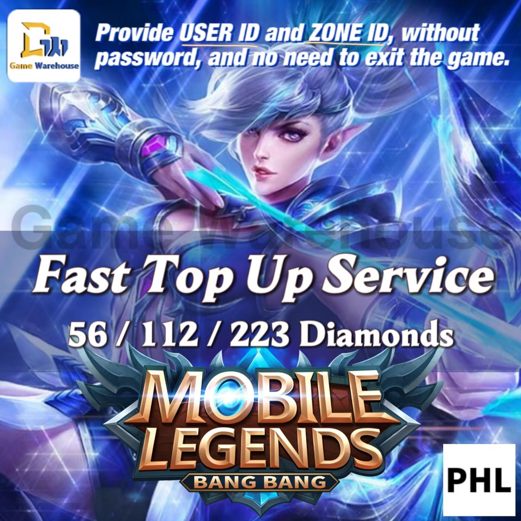 Mobile Legends Bang Bang - UID Topup - 72 Digital