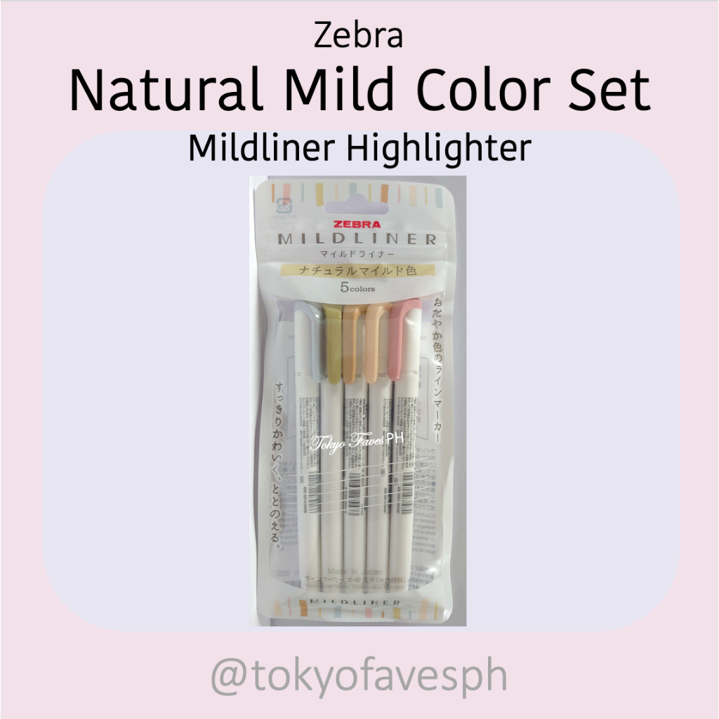 Zebra Mildliner highlighters Shopee Philippines