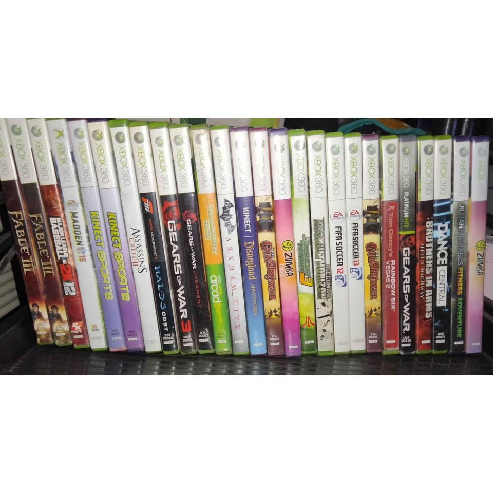 xbox 360 NTSC games for sale 2 Shopee Philippines