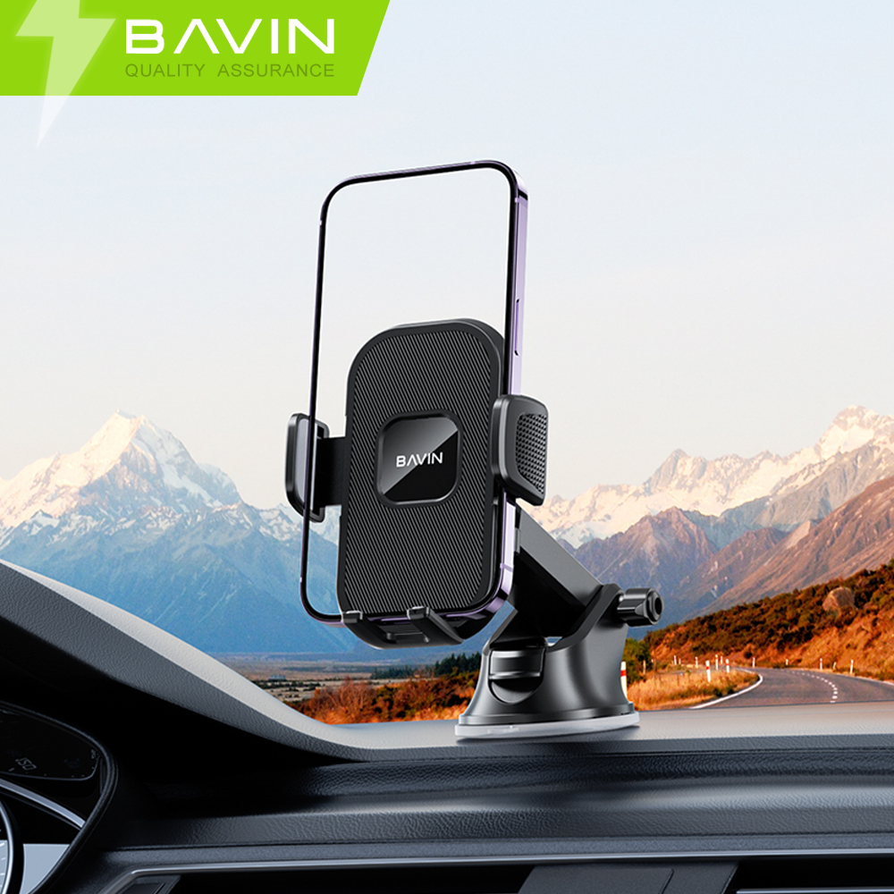 BAVIN PS26 Universal Car Phone Holder Big Phones & Thick Case Friendly