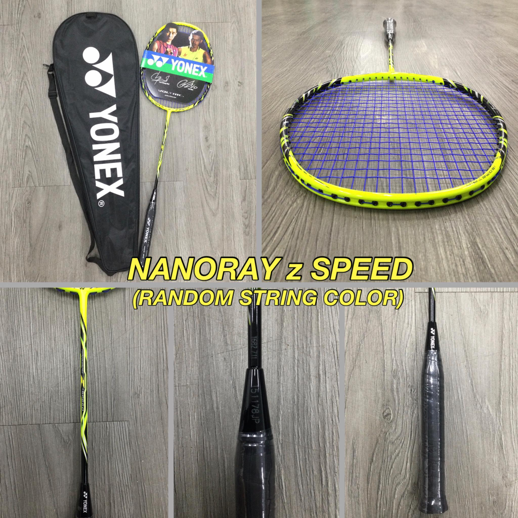 (RE-STOCK) Nanoray Z Speed Yonex Isometric Badminton Racket 4U G5 85g ...