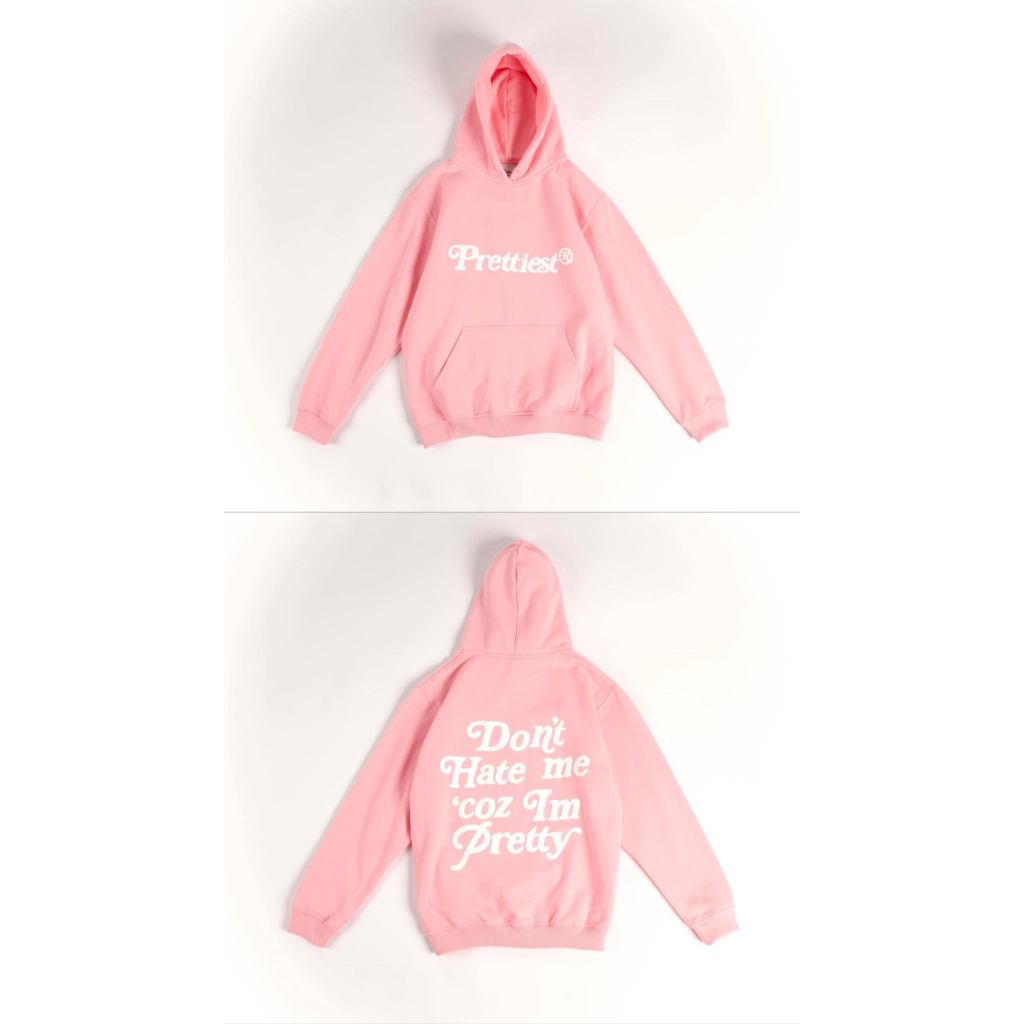 Prettiest® ‘Y2’ HOODIE PASTEL PINK COLOR | HOODIE | PRETTIEST HOODIE 