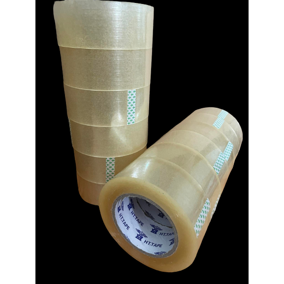 6 ROLLS PACKAGING TAPES 50M/100M/200M/300M BIG ROLLS ADHESIVE TAPES