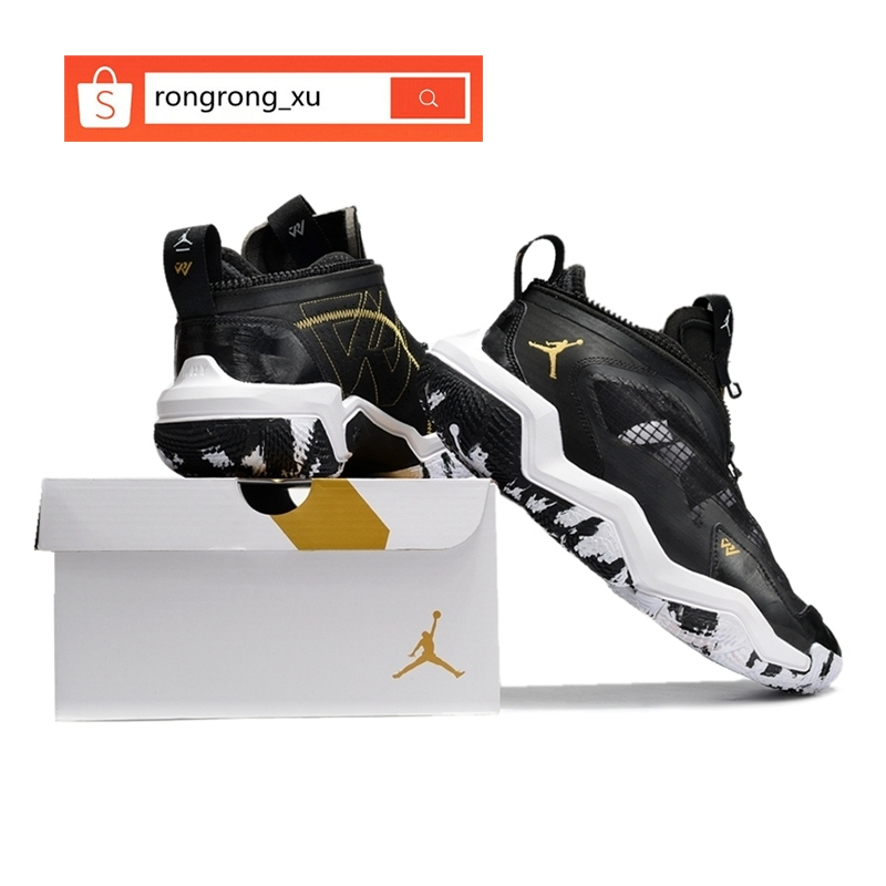 100 Original Nike Air Jordan Westbrook Why Not 6 Black White Sports