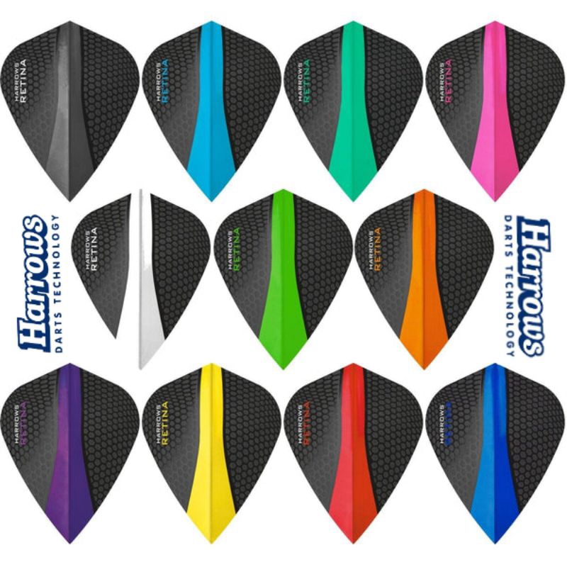 HARROWS RETINA KITE SHAPED DART FLIGHTS 100 MICRONS Shopee Philippines