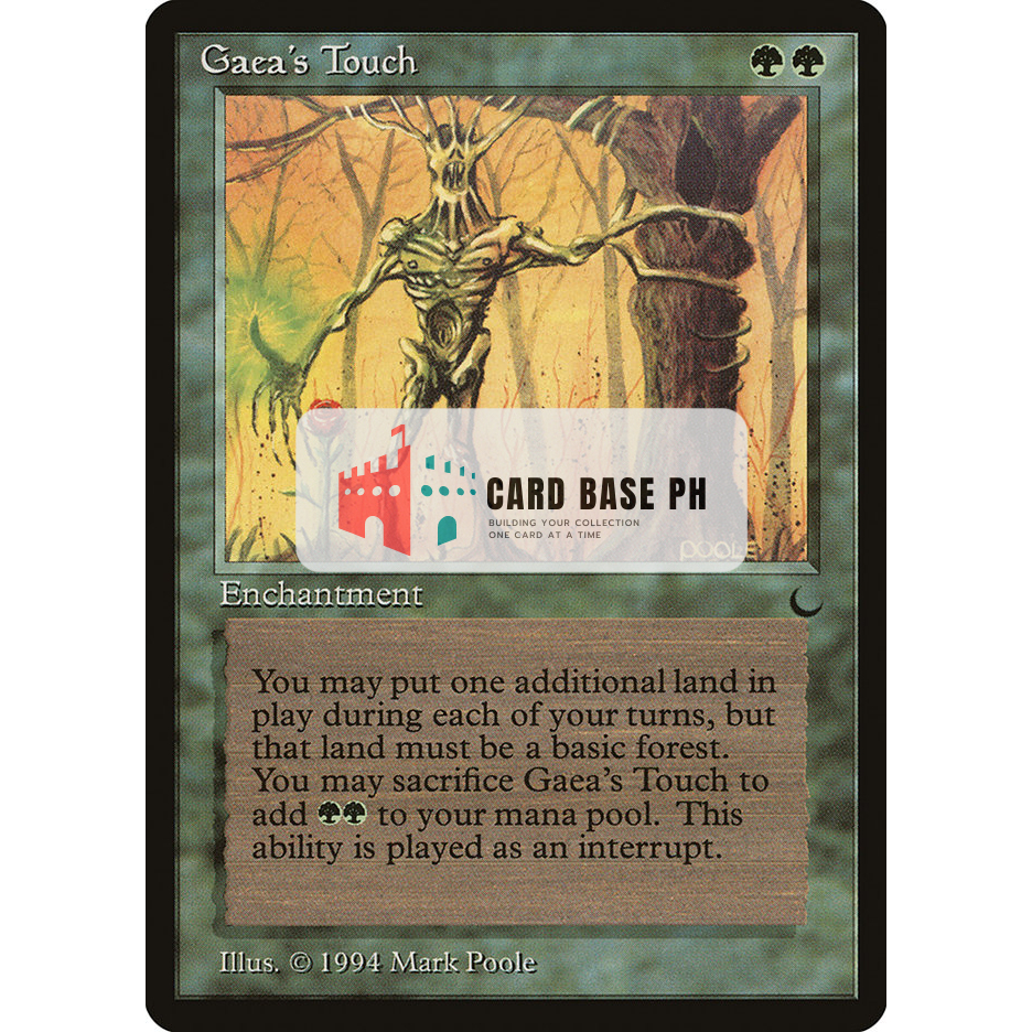 Gaea's Touch( Lightly Played) - Magic the Gathering Trading Card ...