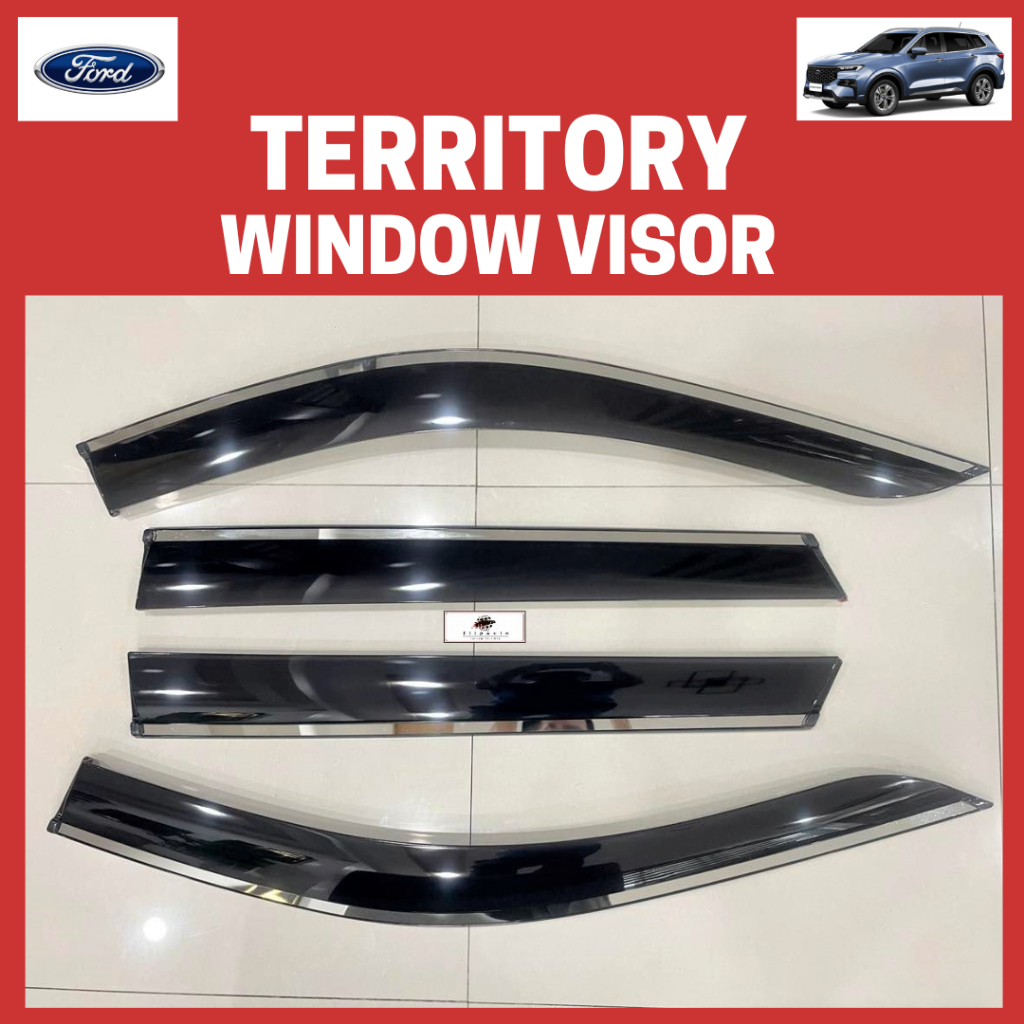 FORD TERRITORY 2024 Next Gen Window Visor CHROME TRIM Shopee Philippines   Ph 11134207 7qul8 Lgdvfjzr0y28f7