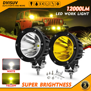 H1 100W 3000K Golden Yellow LED Headlight Kit High Low Beam Bulbs Kits Fog  Light