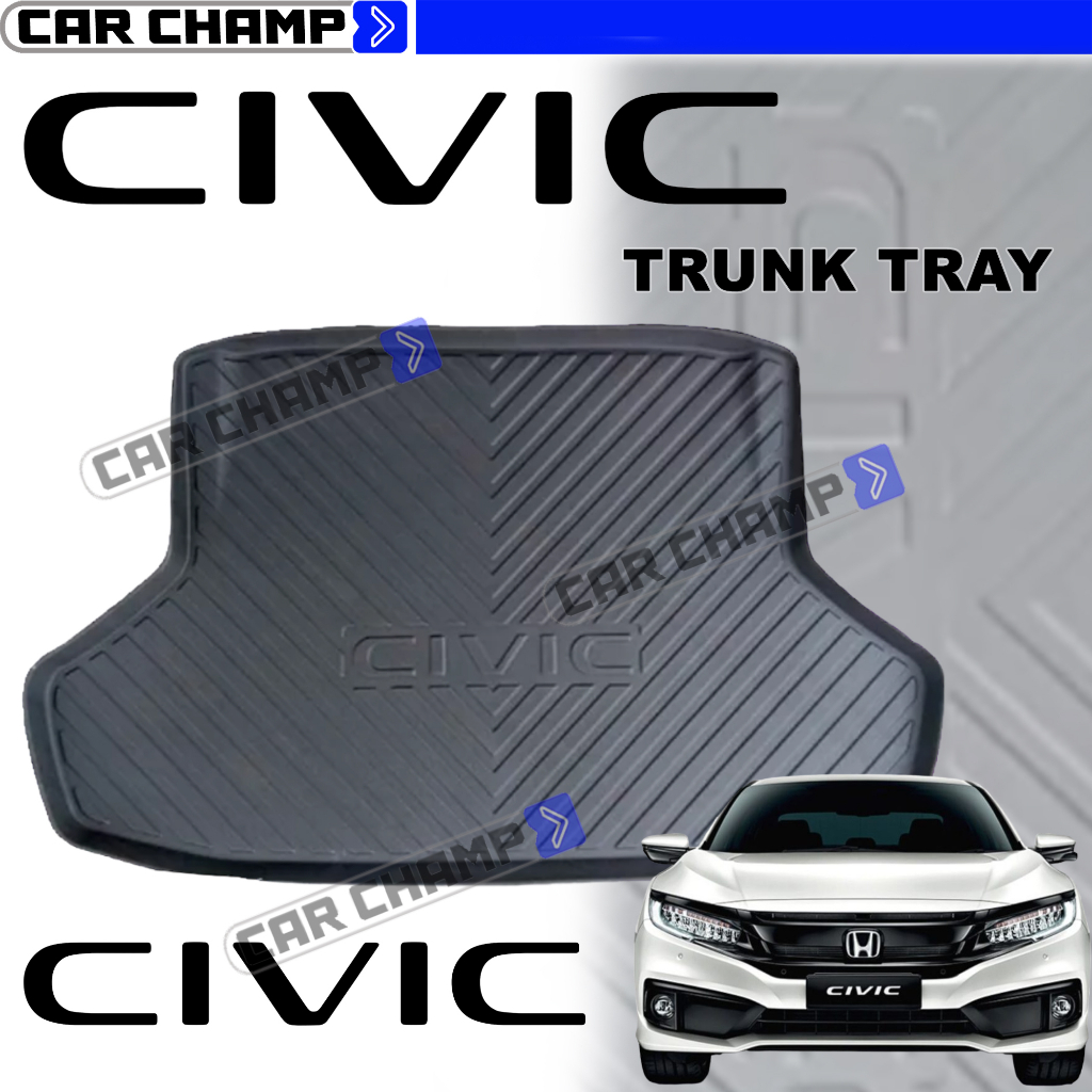 Honda Civic Rs 2022 To 2024 Oem Cargo Trunk Tray Premium Material Shopee Philippines 7050