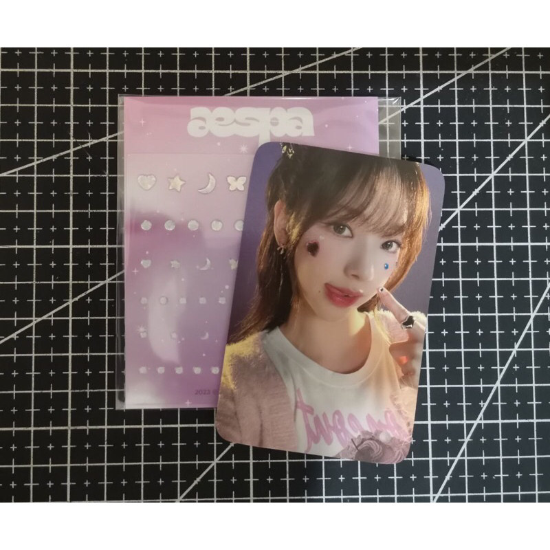 Aespa Karina Point Sticker Photocard 