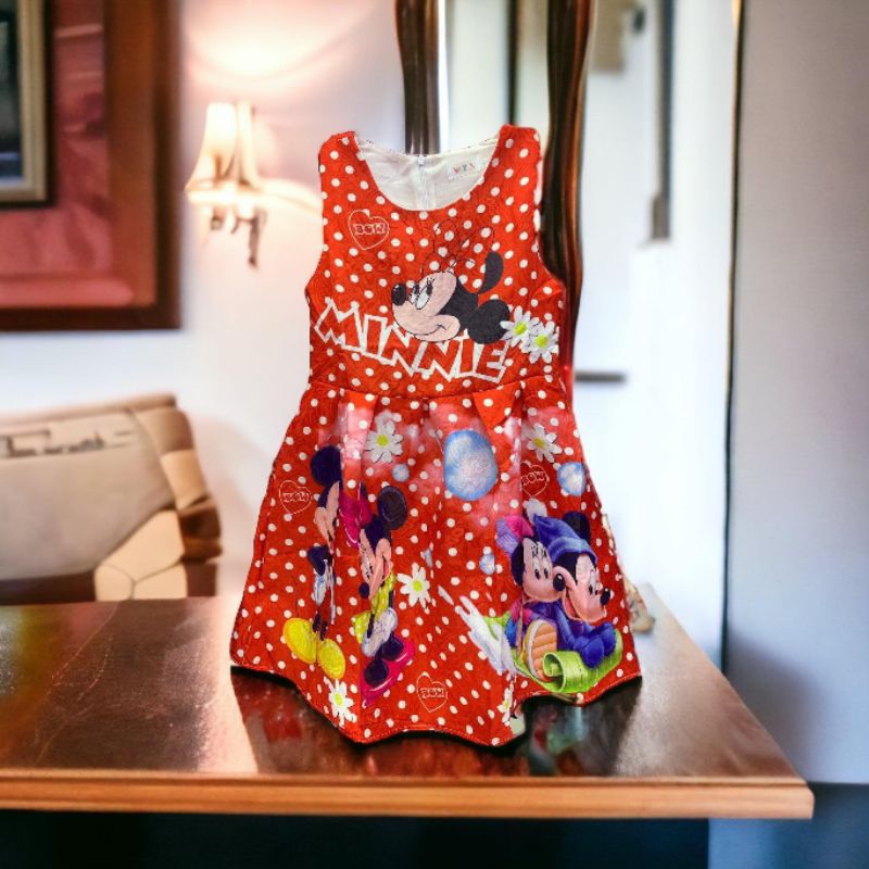 Minnie mouse dress size 6 sale