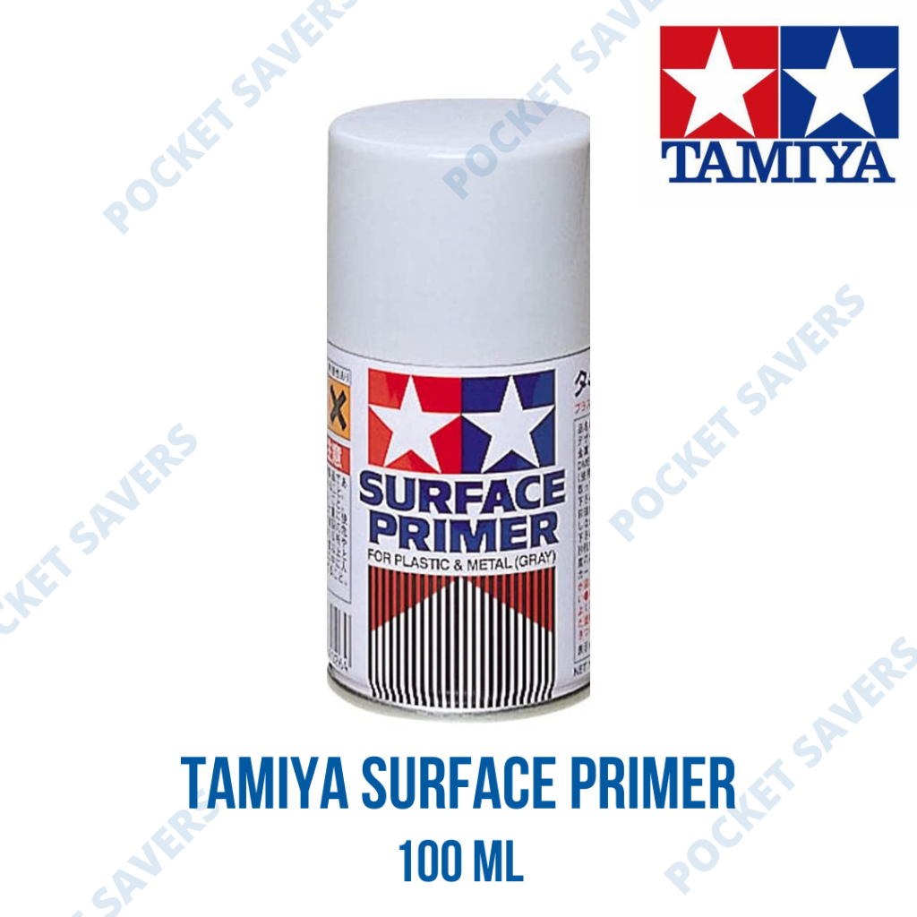 Tamiya Surface Primer for Plastic & Metal: Gray