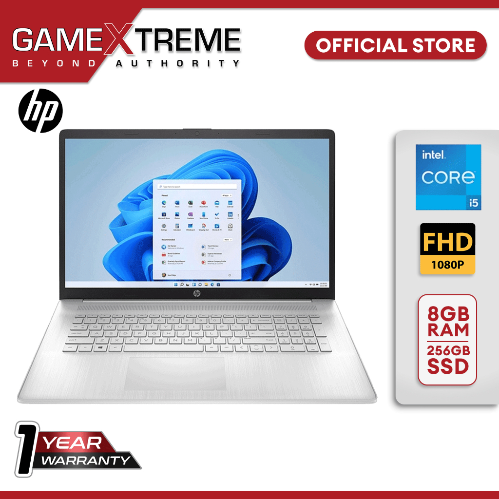 HP 17.3” 17-Cn0023dx 11th Gen Intel I5 1135G7 8GB Ram 256GB Ssd Intel ...