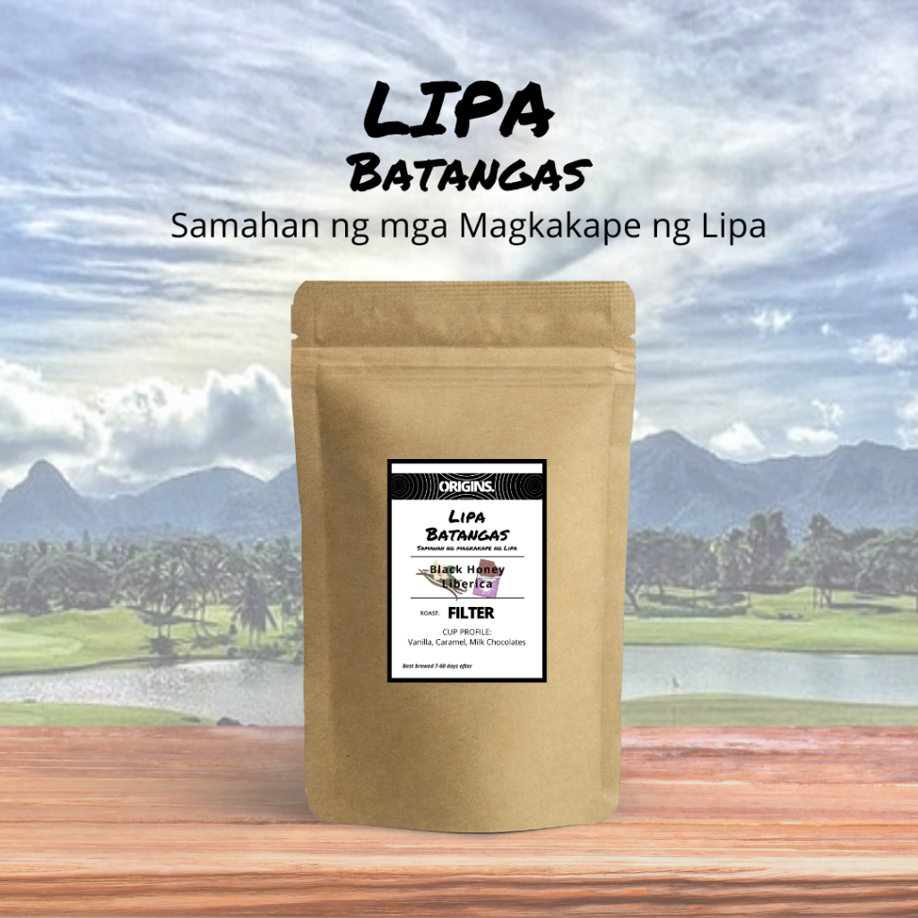 R/D 9/4 Single Origin Filter Roasted Lipa Liberica Coffee 2023 CROP (Whole Beans) ORIGINS MNL