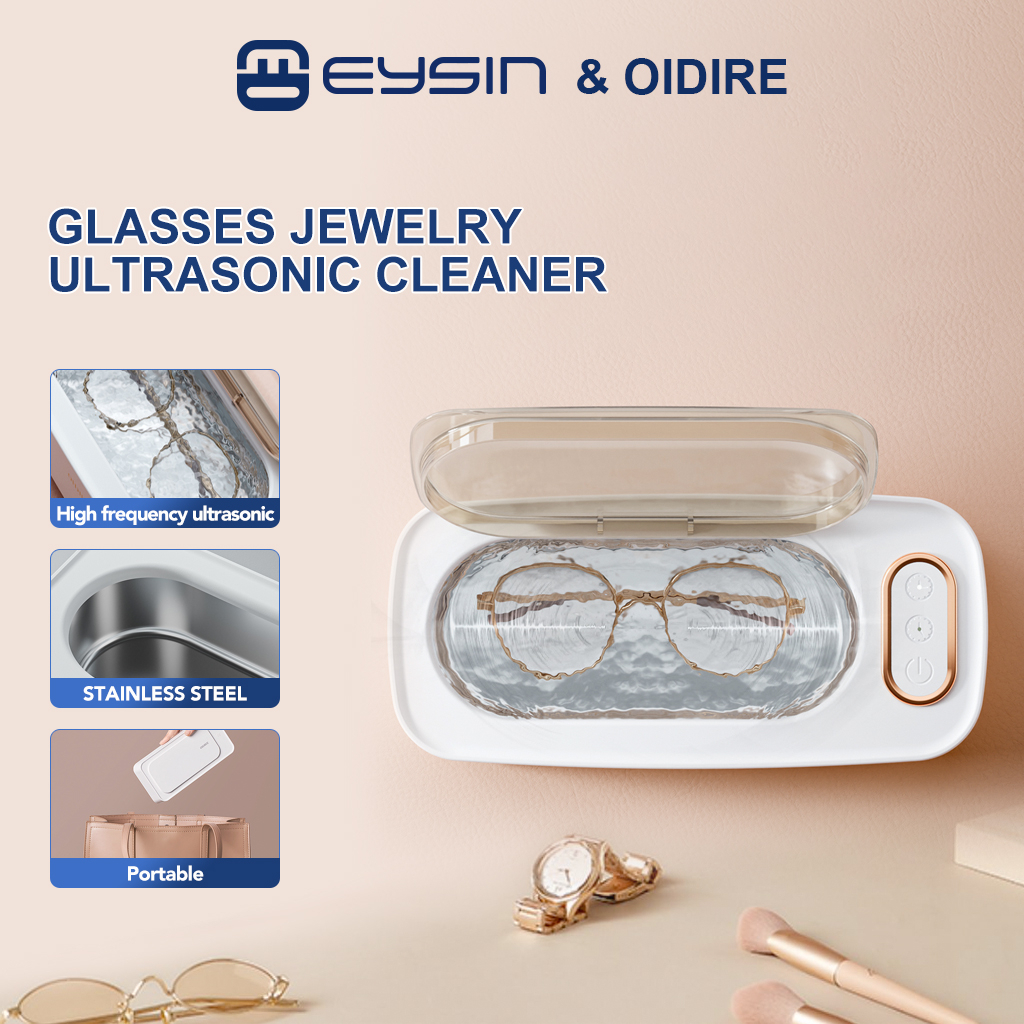 EYSIN CS02 Ultrasonic Cleaner Glasses Watch Jewelry Portable High