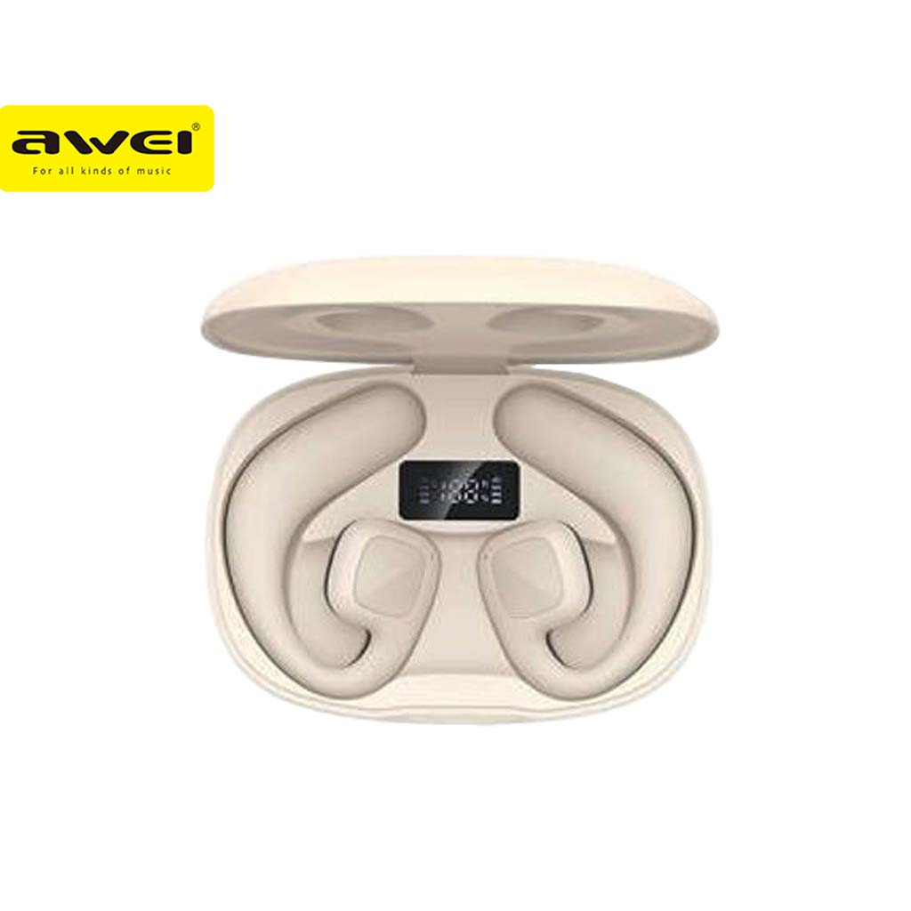 Awei T67 On-Ear Earphones Air Conduction Bluetooth Earbuds Sport ...