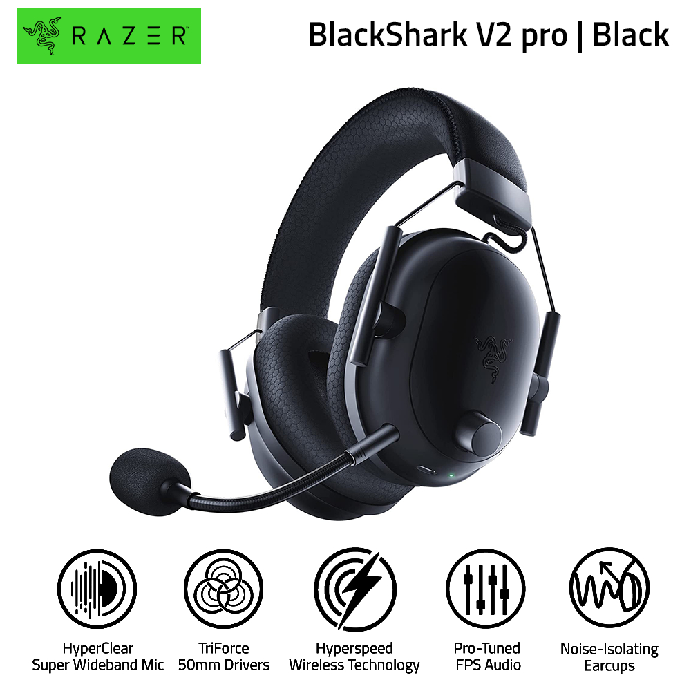 Razer BlackShark V2 Pro (2023) - Wireless Gaming Headset | Shopee ...