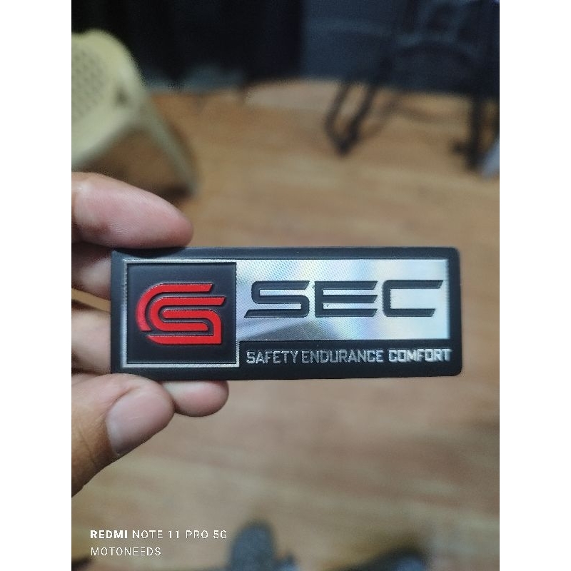 SEC EMBLEM ALUMINUM for top box etc. | Shopee Philippines