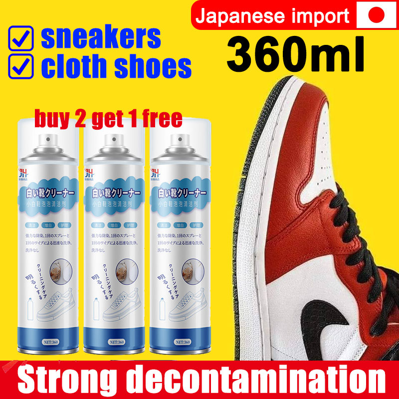 Imported from Japan Shoes cleaner for all colors 360ml No need to wash