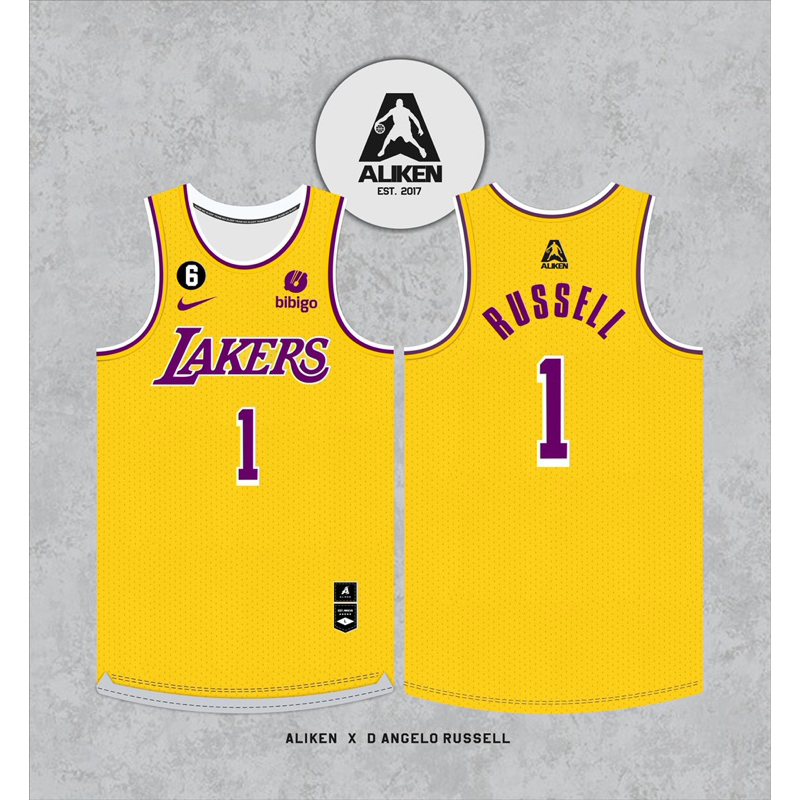 D angelo russell swingman jersey best sale