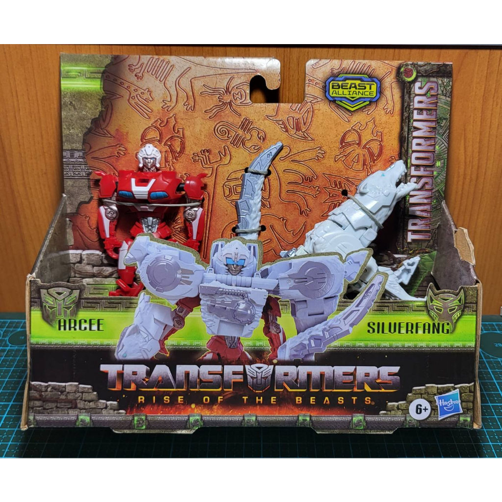 Transformers TF ROTB Arcee & Silverfang Beast Alliance Combiner 2pack