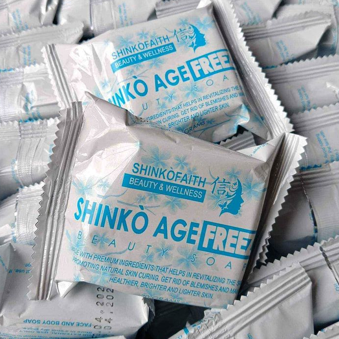 SHINKOFAITH Shinko Age Freeze Beauty Soap Keidoshin Soap 70g Shopee