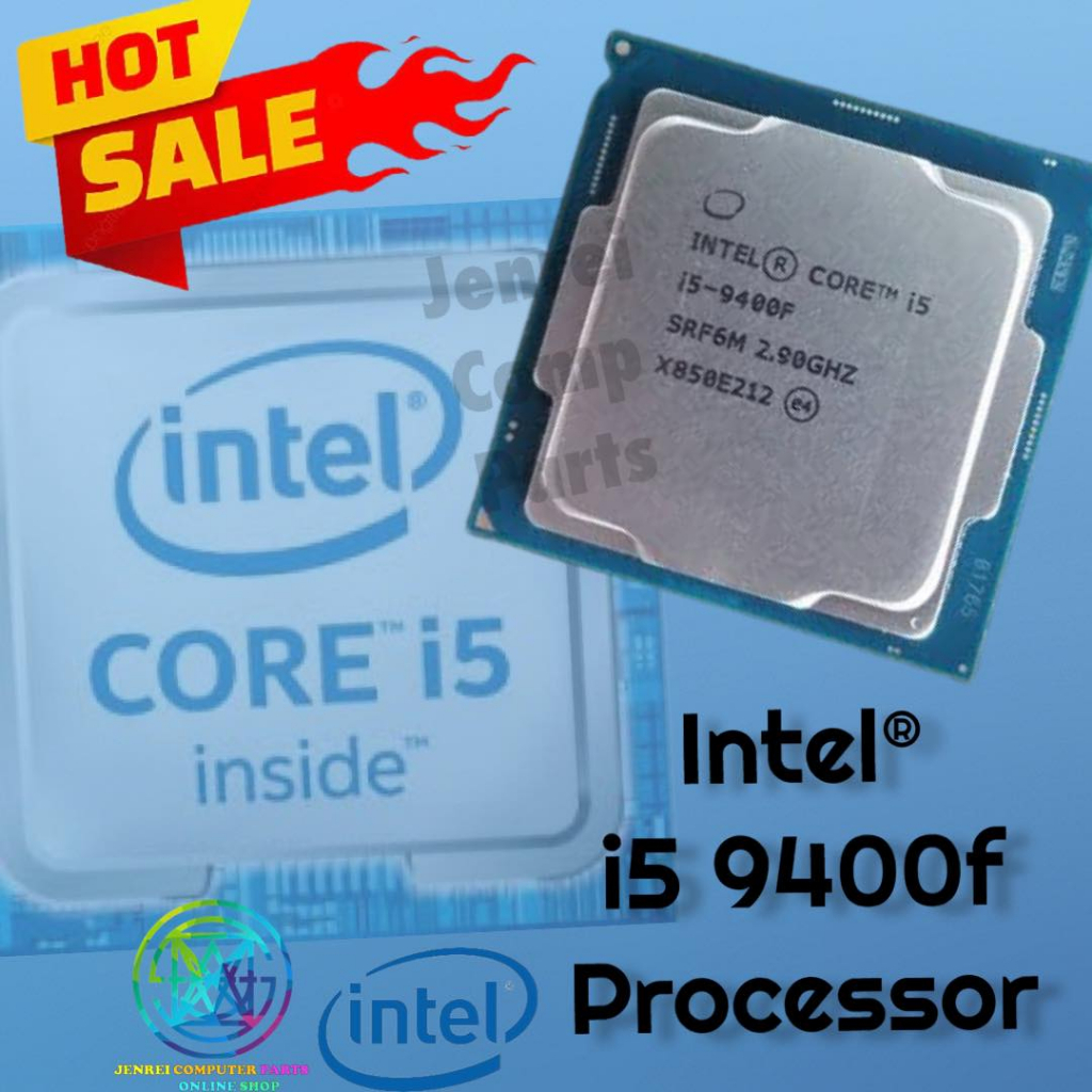 Intel® i59400F 2.90 GHz MAX TURBO 4.10ghz GOOD FOR GAMING!! Shopee